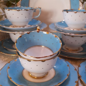 Crown Staffordshire  tea set