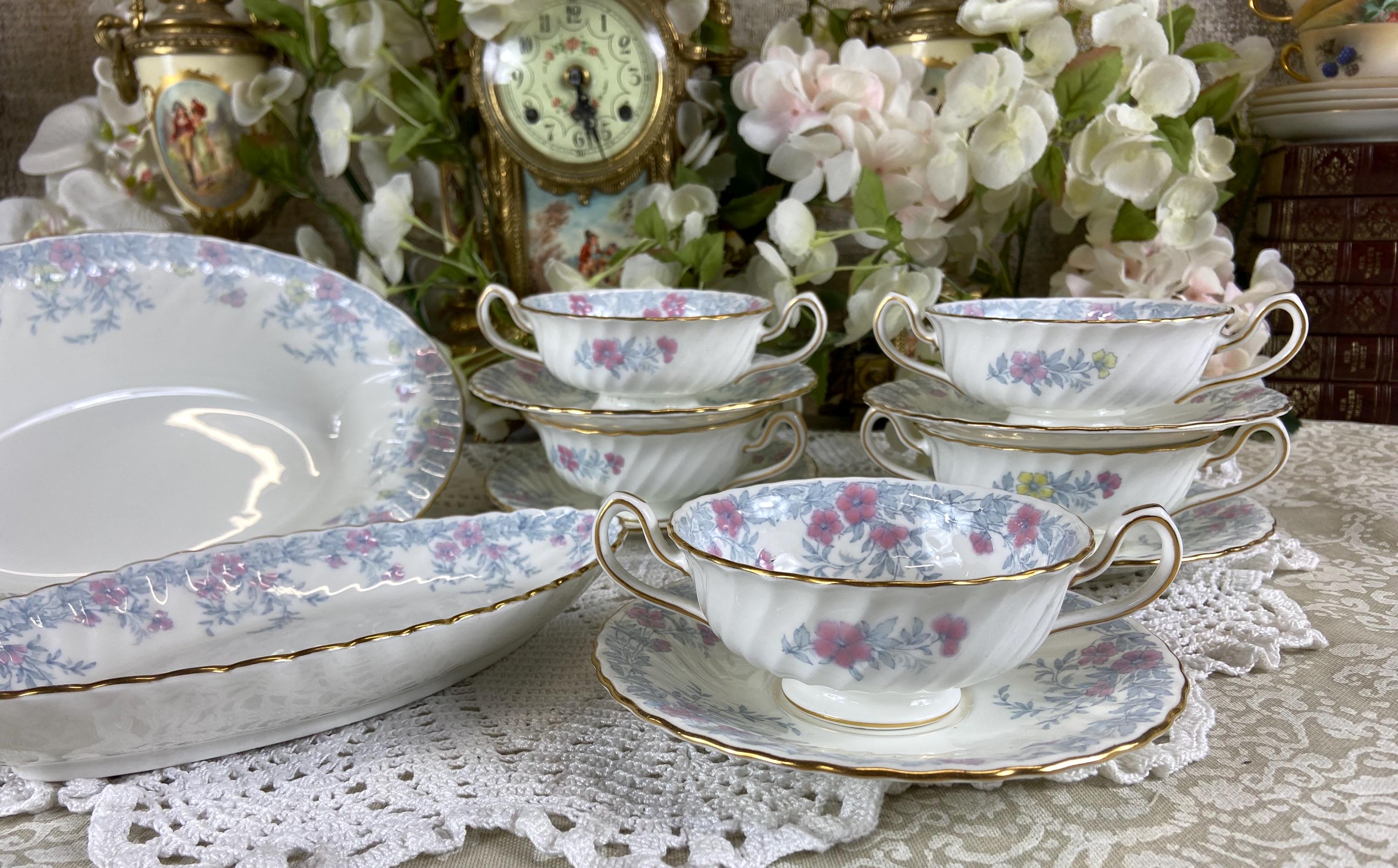 Vintage Minton Garden Pink Part Dinner Set - Etsy