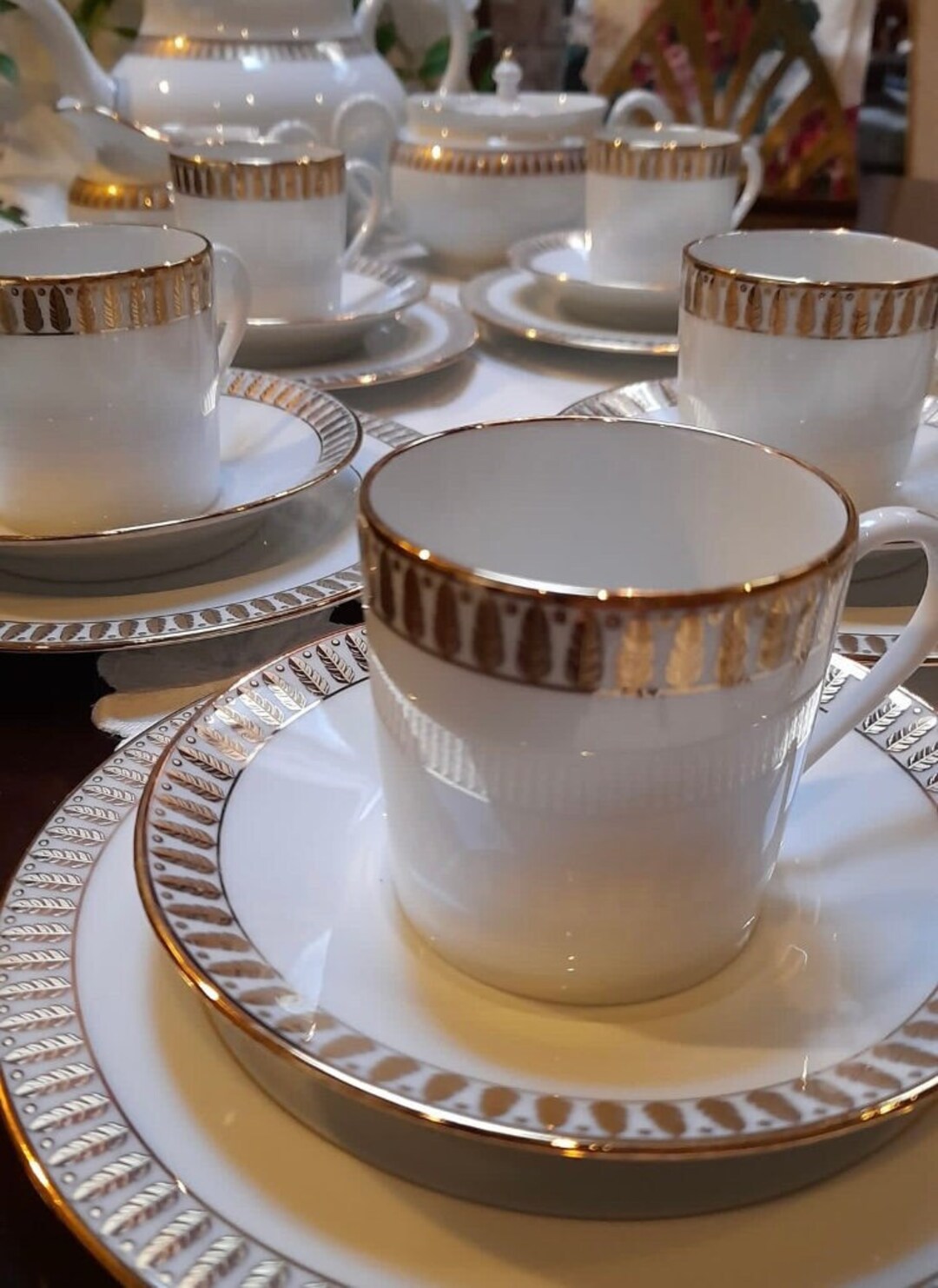 Limoges Haviland "plumes" Coffee Set Serving 8 Persons - Etsy