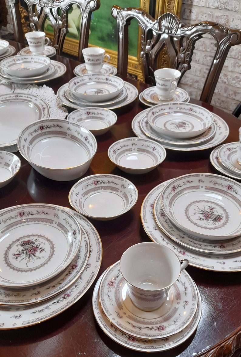 Vintage Noritake Dinner Set Etsy