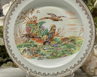 Vintage grote Limoge schaal