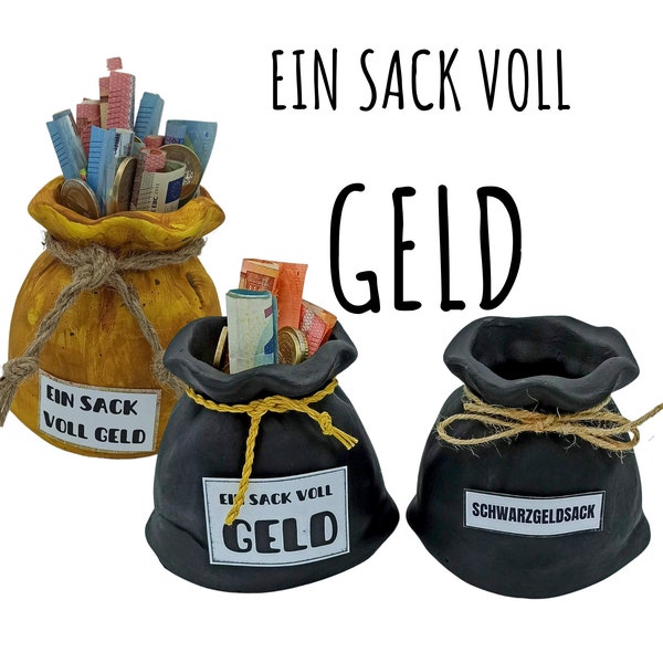 Ein Sack voll Geld - Geldgeschenk