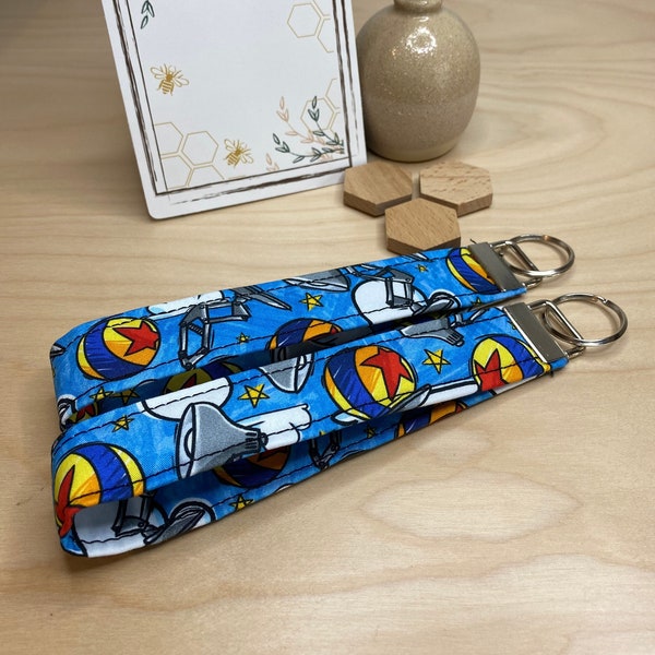 Luxo Key Fobs, Lamp and Ball Keychains, Wristlet, Keychain, Fabric Keychain, Mother's Day Gift, Birthday Present, Gift for her, Gift for him