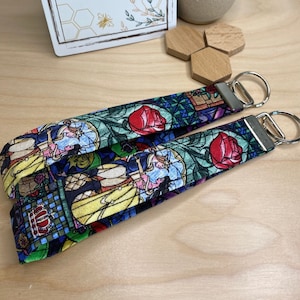 Beauty and the Beast Keychain 