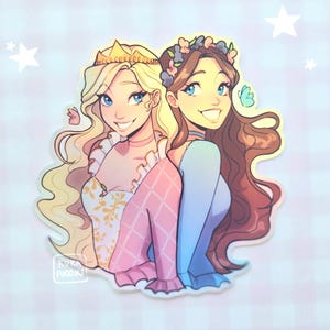 Princess & The Pauper | Barbie | Holographic Sticker