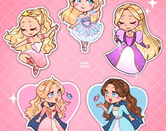 Princess Classics | Glossy stickers