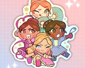 3 Musketeers | Holographic Sticker