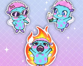 Bibble Stickers | Glossy stickers