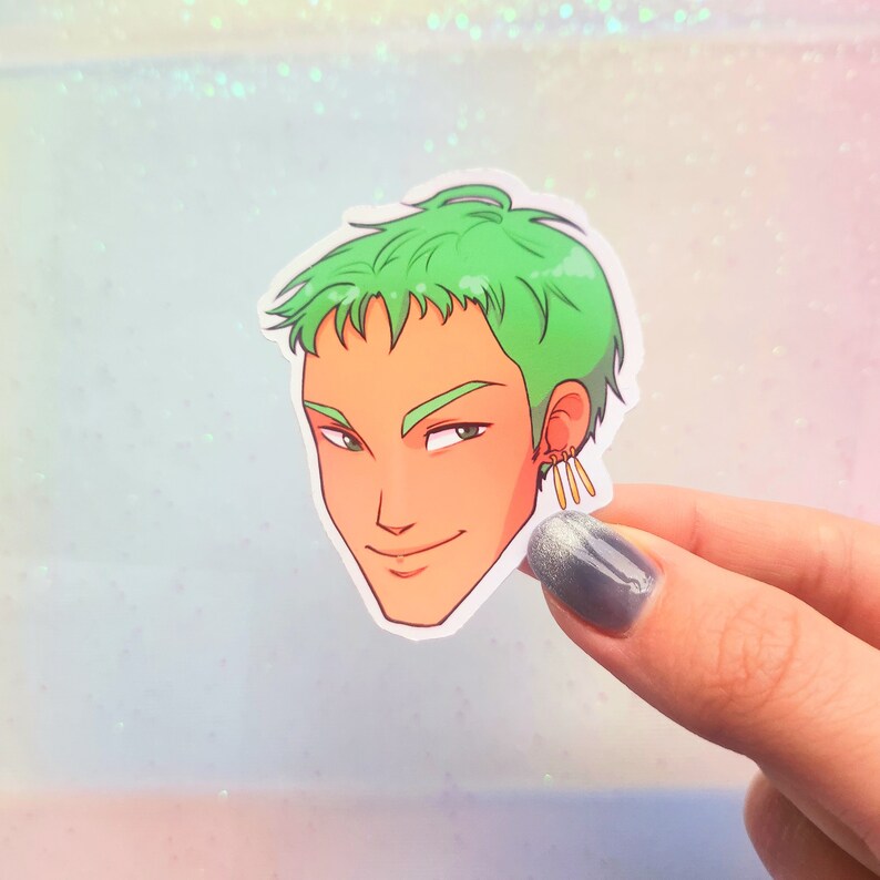 Straw Hat Crew Glossy Stickers Etsy UK