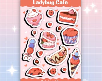 Ladybug Cafe | Sticker Sheet