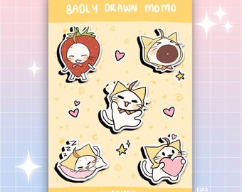 Momo | Infinity Nikki | Sticker Sheet