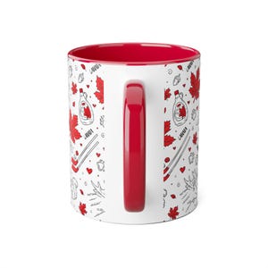 Canadian-Themed Accent Mug, 11oz - Perfect for Gift Giving, Home Decor, Coffee Lovers, Canada Day, Travel Souvenir image 5