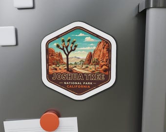 Joshua Tree National Park, California, USA, Hiking, Desert, Souvenir Die-Cut Magnets