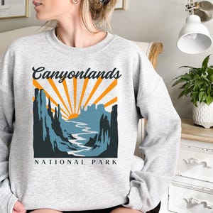 Canyonlands National Park Sweatshirt | Utah Desert Sweater | Canyonlands Apparel | Hiking & Outdoors Gift | National Park Lover