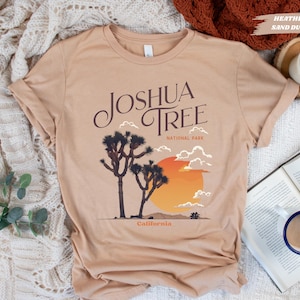 Joshua Tree National Park T-Shirt, Naturliebhaber T-Shirt, Kalifornien Souvenir Shirt, Abenteuer Geschenk, Unisex Vintage Style