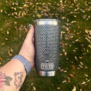 Yeti 20 oz Tumbler Personalized Rhinestone | Coffee Mug | Travel Cup | Tumbler | Birthday Gift for Her | Bling Tumbler | Drinkware