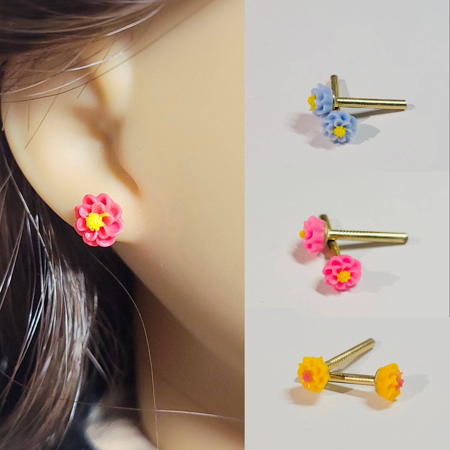 American girl doll earrings 2025