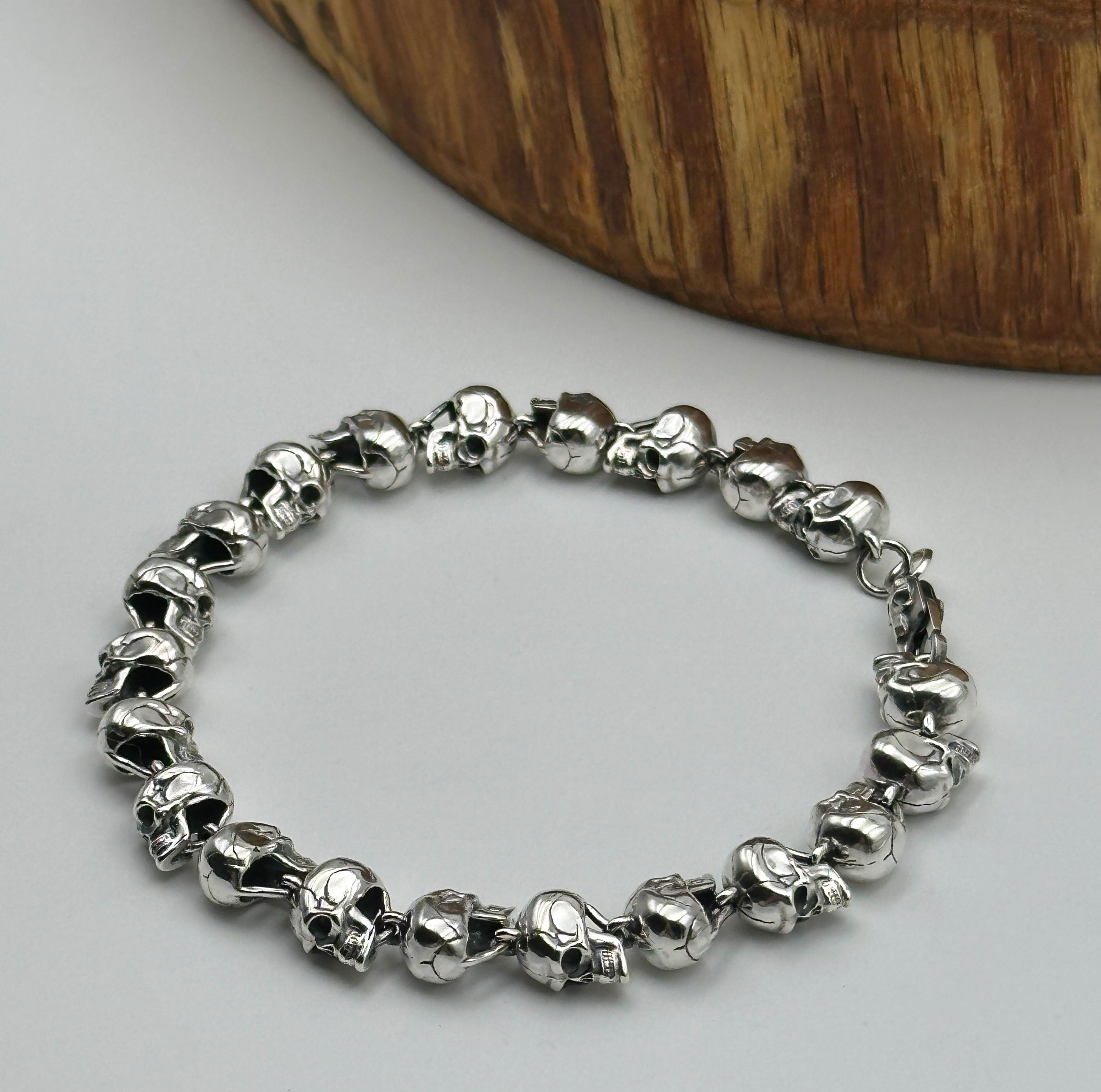 Bracciale Donna Gioielli Lebole Maison Gotico Romantico G/BR/TESCHIO Bracciali Lebole Maison - Foto 7