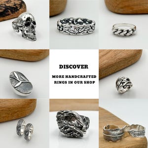 Sterling Silver Celtic Knot Ring: Unisex Symbolic Jewelry image 12