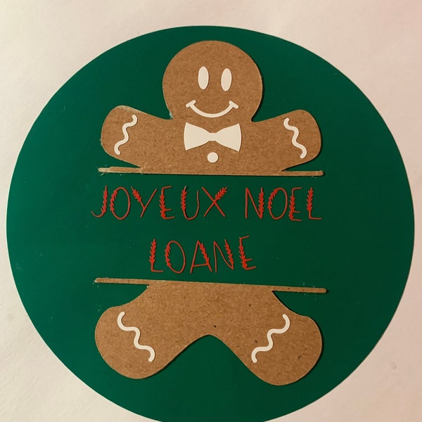 Étiquettes pour enveloppes de Noël