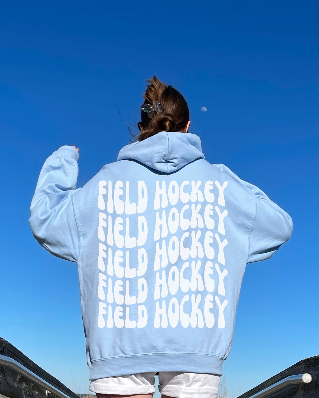 Field Hockey Sweatshirt Retro Field Hockey Hoodie Gift for Etsy