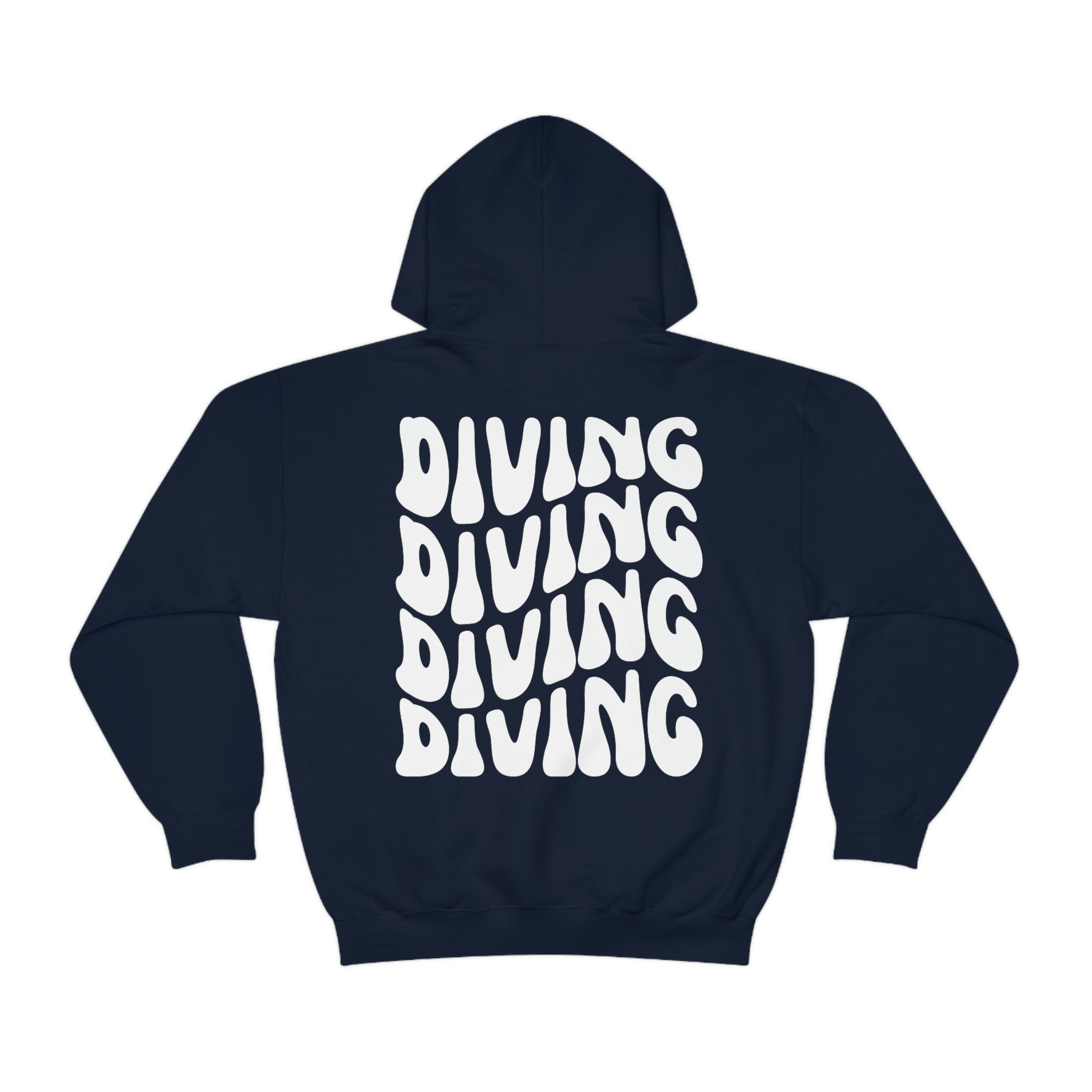 Diving Sweatshirt, Gift for Diver, Diving Competition Hoodie, High