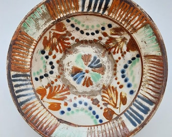 Vintage Transylvanian Decorative Wall Plate