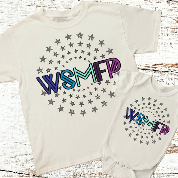 WideSpread Mother Effin Panic WSMFP Baby ONESIE ® par Gerber® Body Enfants Tout-petits Tee-shirt Tie Dye Hippie Vêtements Hippie Parents