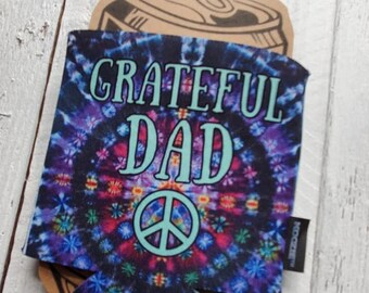 Grateful Dad Fathers Day kozy Tie Dye Gift for Husband Baby Daddy Boyfriend  Birthday Gifts for Dead Head Daddy Peace Sign Hippy Hippie