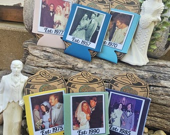 Personligt bröllop 30-årsjubileum 20-årsjubileum 40-årsjubileum Gyllene burkkylare Vintage Etablerad 1985 1995 1975 2005 Festgåvor Flaska Slim