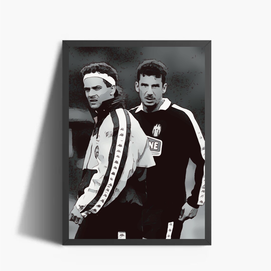 Roberto Baggio and Gianluca Vialli, what a duo for Juventus