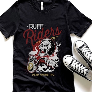 Ruff Riders Shirt, Motorcycle T-Shirt, Rider Shirt, Shirt for Motorcycle Lovers, Biker Shirt, Motorcycle Gifts, Motorcycle Lover Shirt