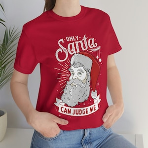 Santa Shirt, Christmas T-shirt, Retro Santa Claus Unisex Shirt, Christmas Tee, Vintage Santa Shirt, Christmas Gift for Him, Gift for Her