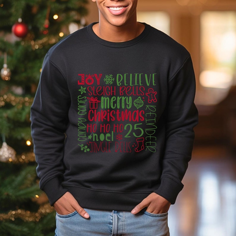 Merry Christmas Sweatshirt, Holidays Sweatshirt, Christmas Shirt
