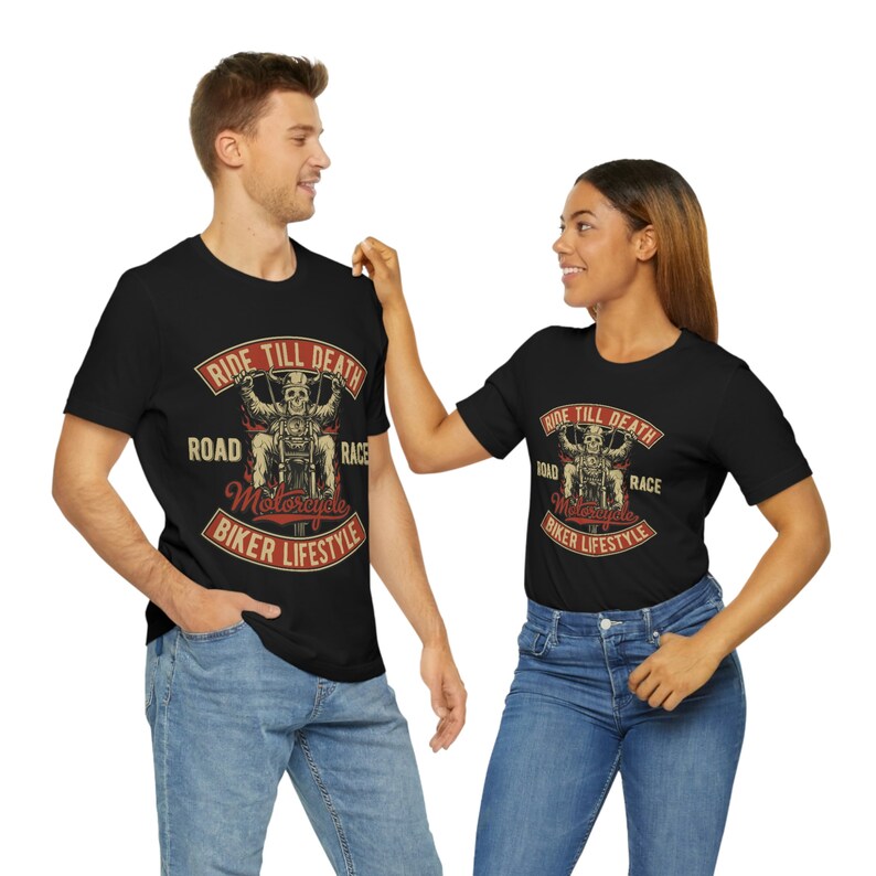 Motorcycle T-Shirt, Rider Shirt, Unisex T Shirt, Shirt for Men, Shirt for Women, Biker T-shirt, Motorcycle Lover Shirt, Motorcycle Gifts image 3