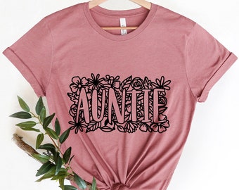 T-shirt för moster, moster-T-shirt, mosterpresent-T-shirt, present till moster, mosterpresent, present till syster, mosterfödelsedagspresent, humor-T-shirts