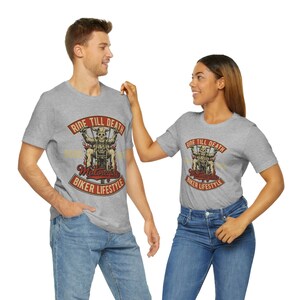 Motorcycle T-Shirt, Rider Shirt, Unisex T Shirt, Shirt for Men, Shirt for Women, Biker T-shirt, Motorcycle Lover Shirt, Motorcycle Gifts image 6
