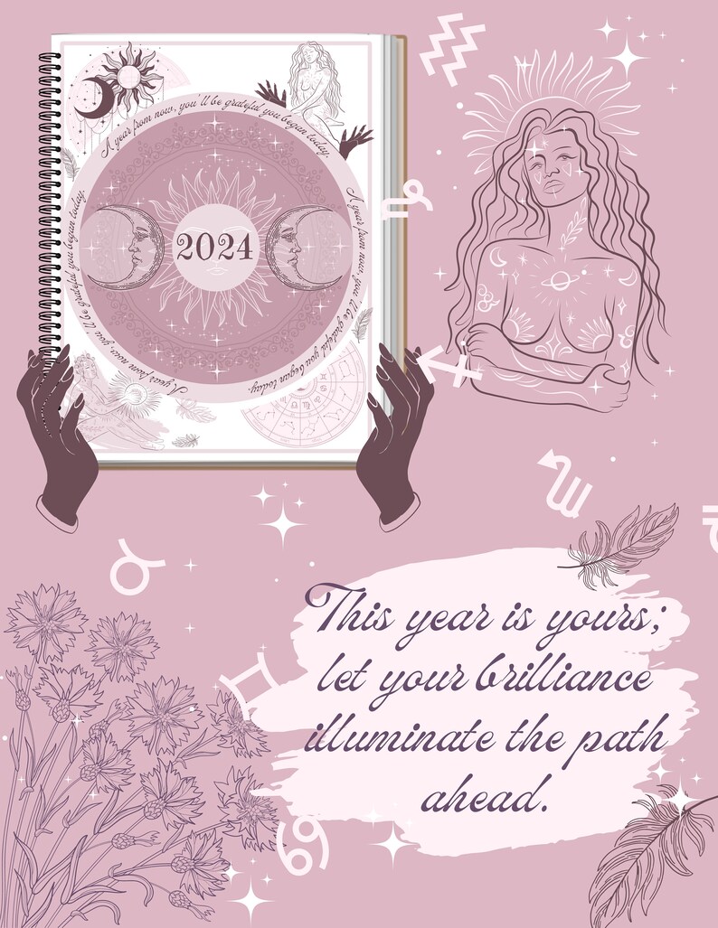2024 Planner for Modern Witches Etsy