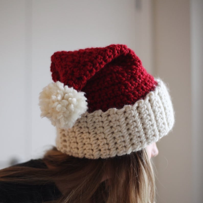 Santa Hat CROCHET Pattern THE Perfect Christmas Gift Use Our Easy to