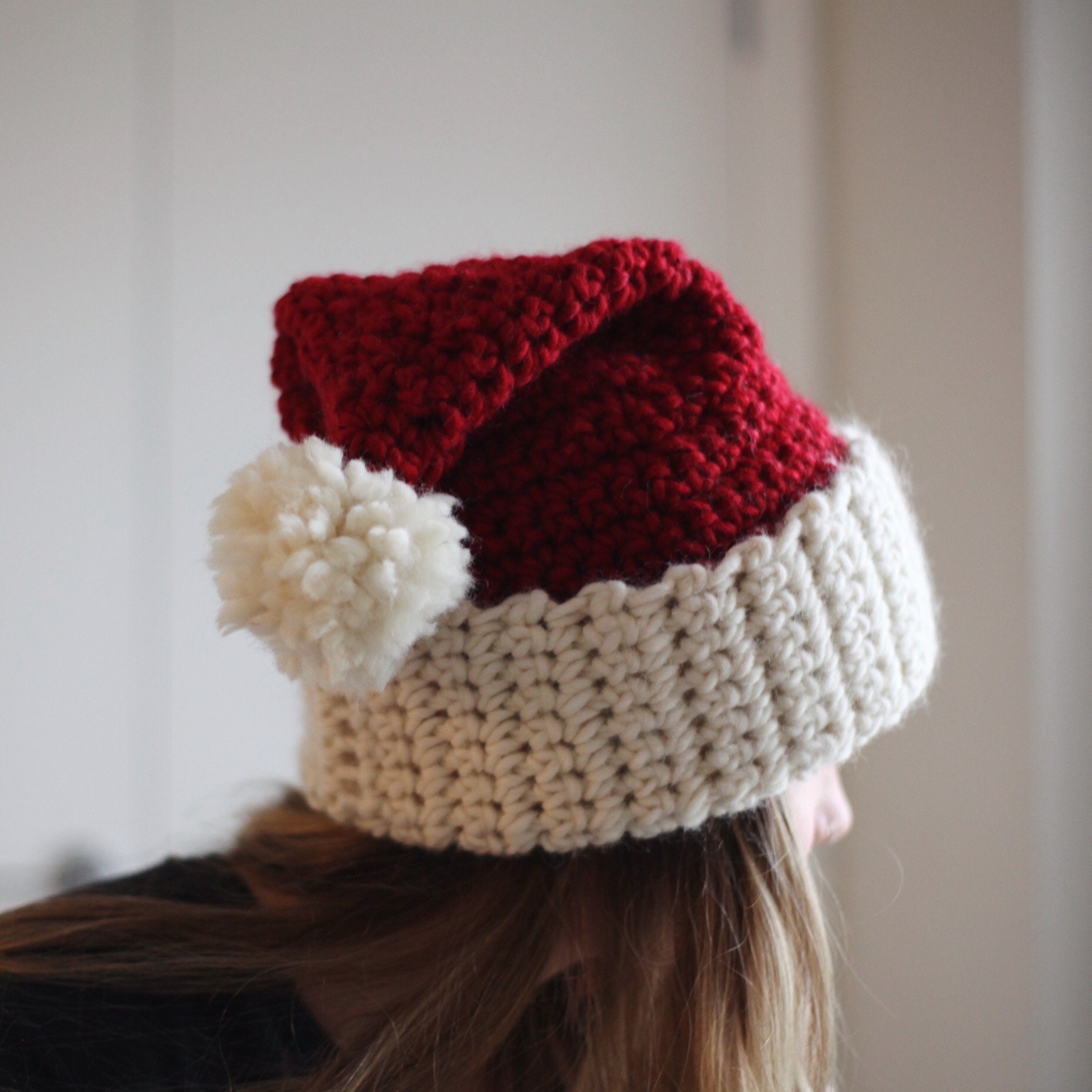 38 Santa Hat Crochet Patterns for Festive Photos, Costumes, and Cozy Holiday Makes 31 Chunky Crochet Santa Hat Pattern: Easy Knit Instructions.