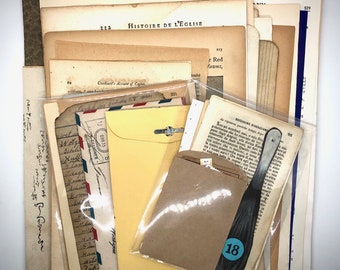 Junk Journal Ephemera | Junk Journal Bundle | Junk Journal Pack | Antique Ephemera | Vintage Ephemera Pack | Over 75+ Unique Items