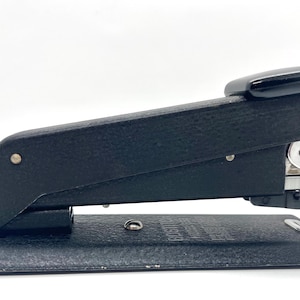 Vintage Bostitch Brand Stapler | Black |  Vintage Office Supplies