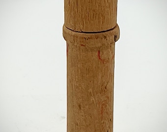 Cute Vintage Wooden Needle Case | Sewing Notions