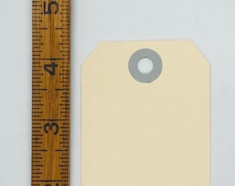 Manila Tag | Set of 30 | Shipping Tags | Junk Journal | Reinforced Hole