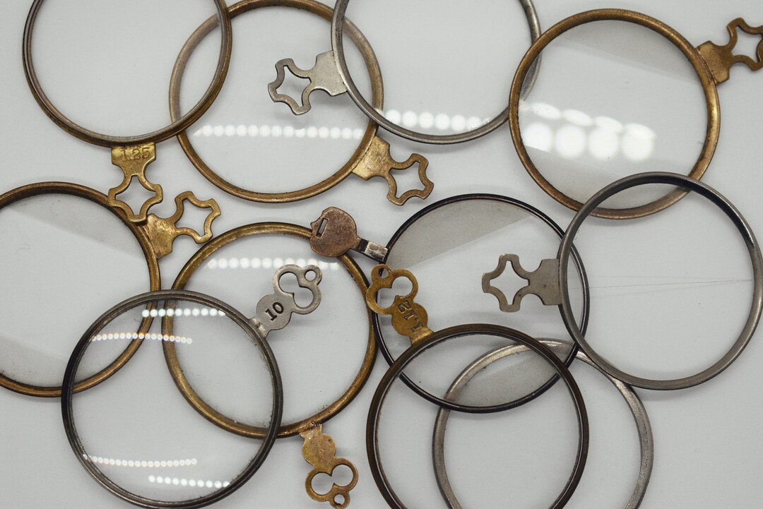 Antique Monocle Optical Lenses Monocle Gold Silver Optometrist