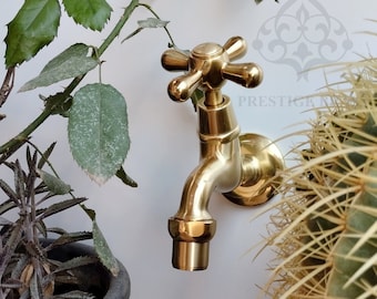 Robinet marocain en laiton non laqué, robinet fait main