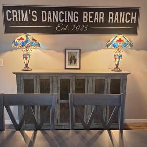 Custom Ranch Sign: Personalized Aluminum Farm, Lodge, Homestead Decor image 8