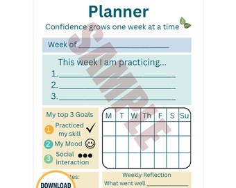 Social Skills Tracker | Daily SEL Worksheet for Kids & Teens (Printable PDF)