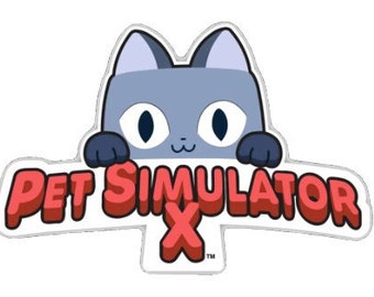 Roblox Pet Simulator X Kids Printed T-shirt Various Sizes 