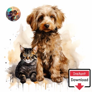 The Odd Couple #10 : Digital Download for Printing on Canvas or Posters